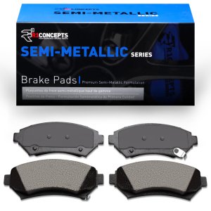 Pontiac Grand Prix Brake Pads - Front - R1 Concepts - Semi Met - `97-`05